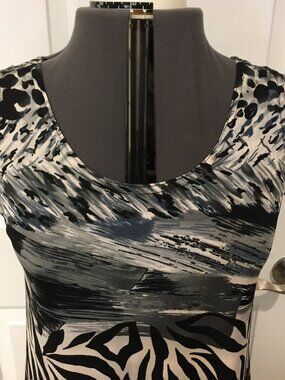 A-Line Dress Size S Sleeveless Versatile Stretch Travel Beach Pool Lunch Touring